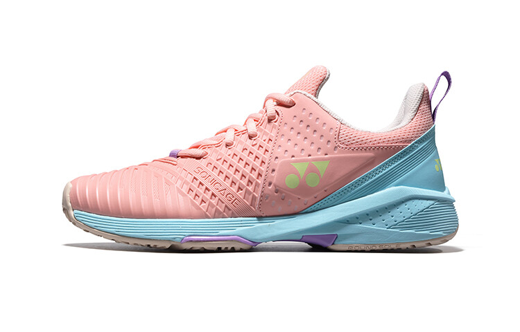 Теннисные кроссовки Power Cushion Sonikage 3 женские с низким верхом розового/светло-серо-голубого цвета Yonex
Теннисные кроссовки Power Cushion Sonikage 3 женские с низким верхом розового/светло-серо-голубого цвета Yonex