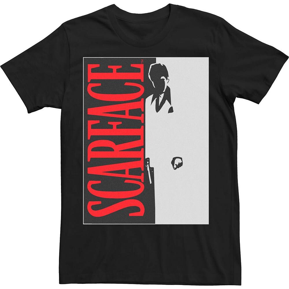 Футболка с плакатом Big & Tall Scarface Licensed Character, черный
Футболка с плакатом Big & Tall Scarface Licensed Character, черный