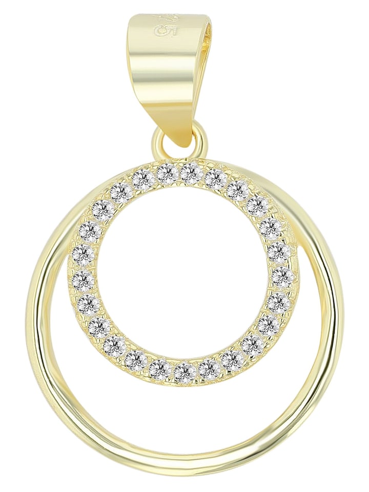 Adeliás Женский кулон из серебра 925 пробы с фианитами в золотой оправе
Adeliás Женский кулон из серебра 925 пробы с фианитами в золотой оправе