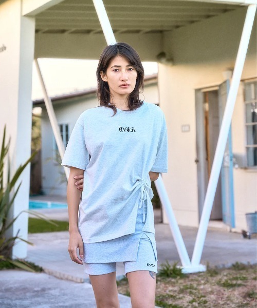 Женская футболка с коротким рукавом, свободный крой, трехсторонний принт RVCA, серый
Женская футболка с коротким рукавом, свободный крой, трехсторонний принт RVCA, серый