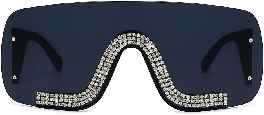 Солнцезащитные очки Bullabulling в стиле ретро, квадратные, для женщин и мужчин, дизайнерские, модные, со стразами, классические, 90-е, защита от ультрафиолета UV400, Black
Солнцезащитные очки Bullabulling в стиле ретро, квадратные, для женщин и мужчин, дизайнерские, модные, со стразами, классические, 90-е, защита от ультрафиолета UV400, Black