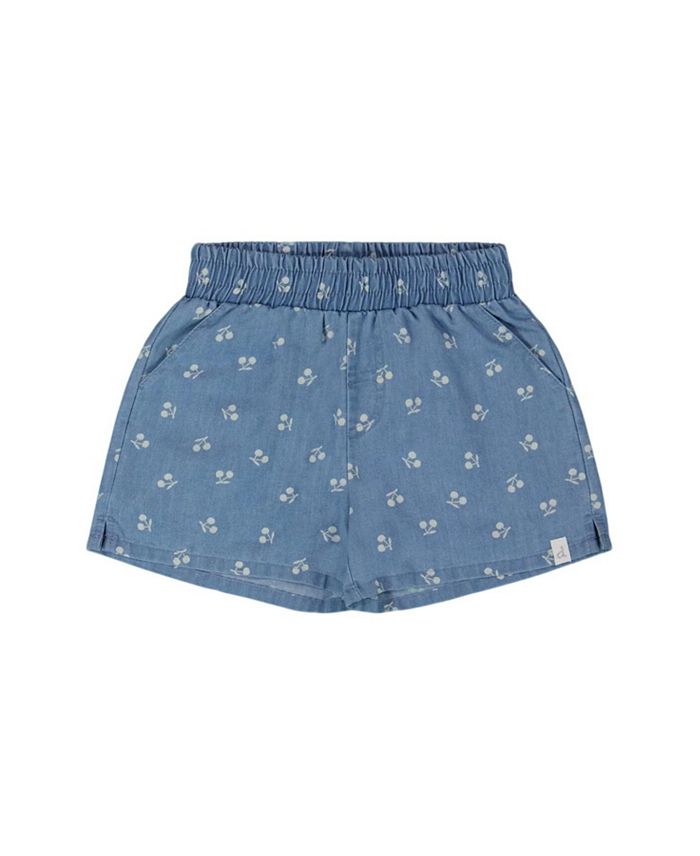 Детские шорты из пестрой ткани в клетку - для девочек Deux par Deux, синий
Детские шорты из пестрой ткани в клетку - для девочек Deux par Deux, синий