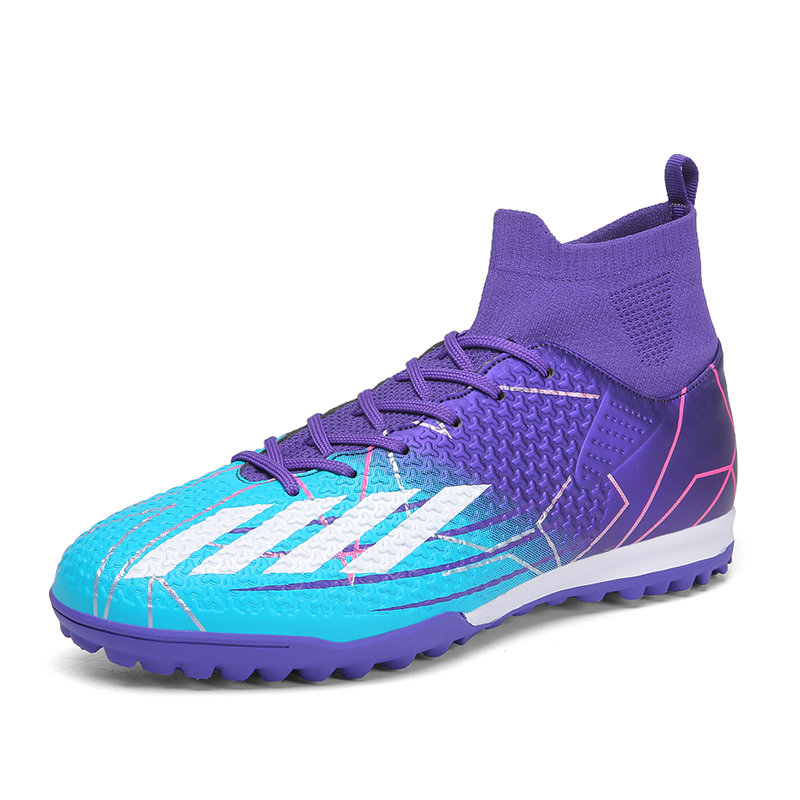 Детские футбольные бутсы средней высоты с амортизацией от ударов и износостойкостью K-61, фиолетовый
Детские футбольные бутсы средней высоты с амортизацией от ударов и износостойкостью K-61, фиолетовый