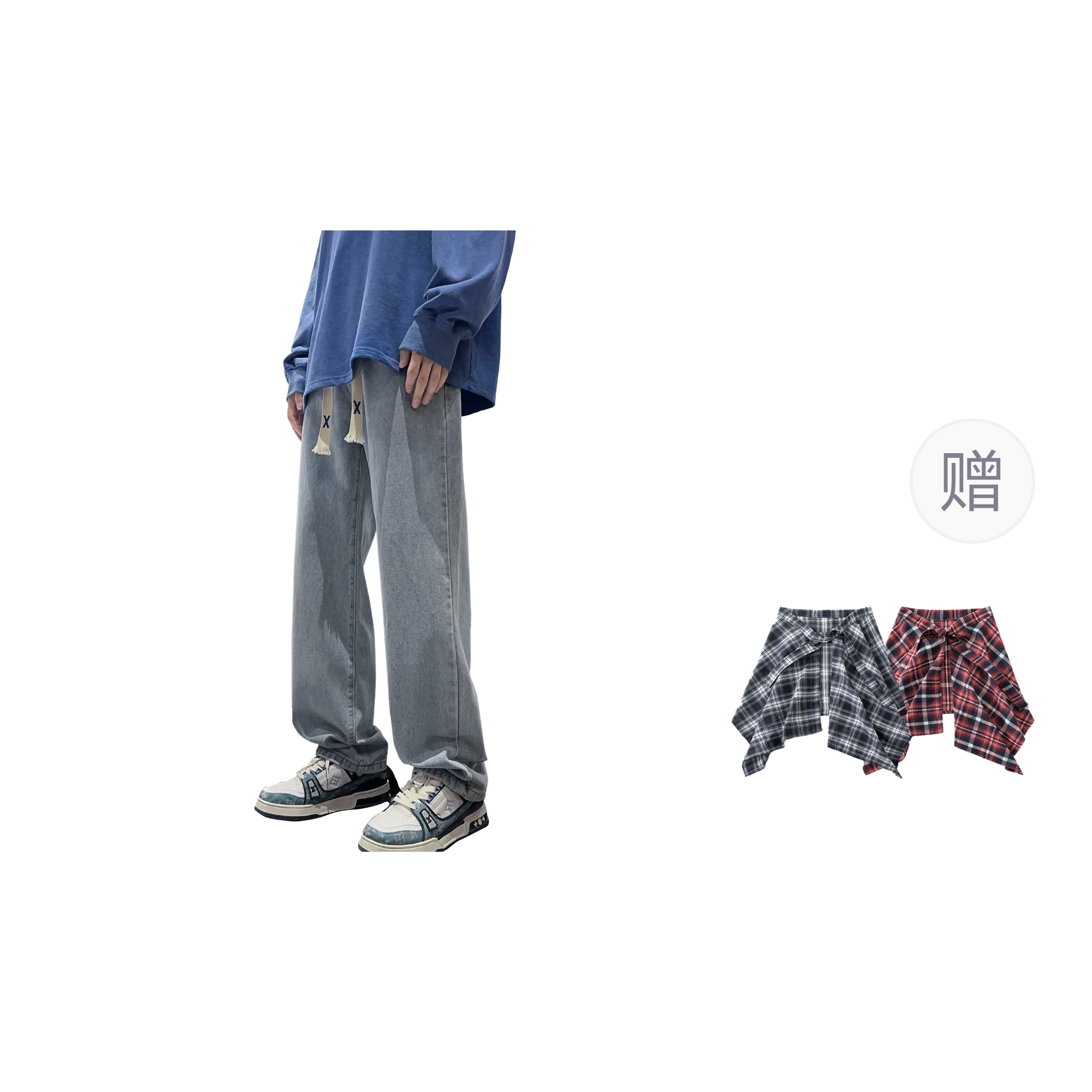 Джинсы серии Ride The Wind And Waves унисекс WARRIOR, синий
Джинсы серии Ride The Wind And Waves унисекс WARRIOR, синий