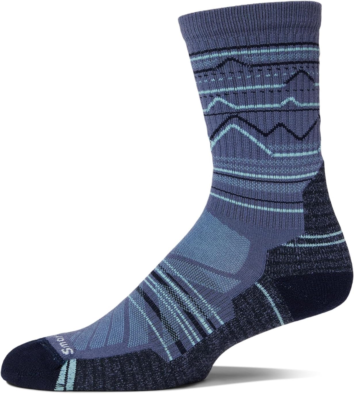 Носки Smartwool Performance Hike Light Cushion Mountain Range Pattern Crew, цвет Nightfall Blue
Носки Smartwool Performance Hike Light Cushion Mountain Range Pattern Crew, цвет Nightfall Blue