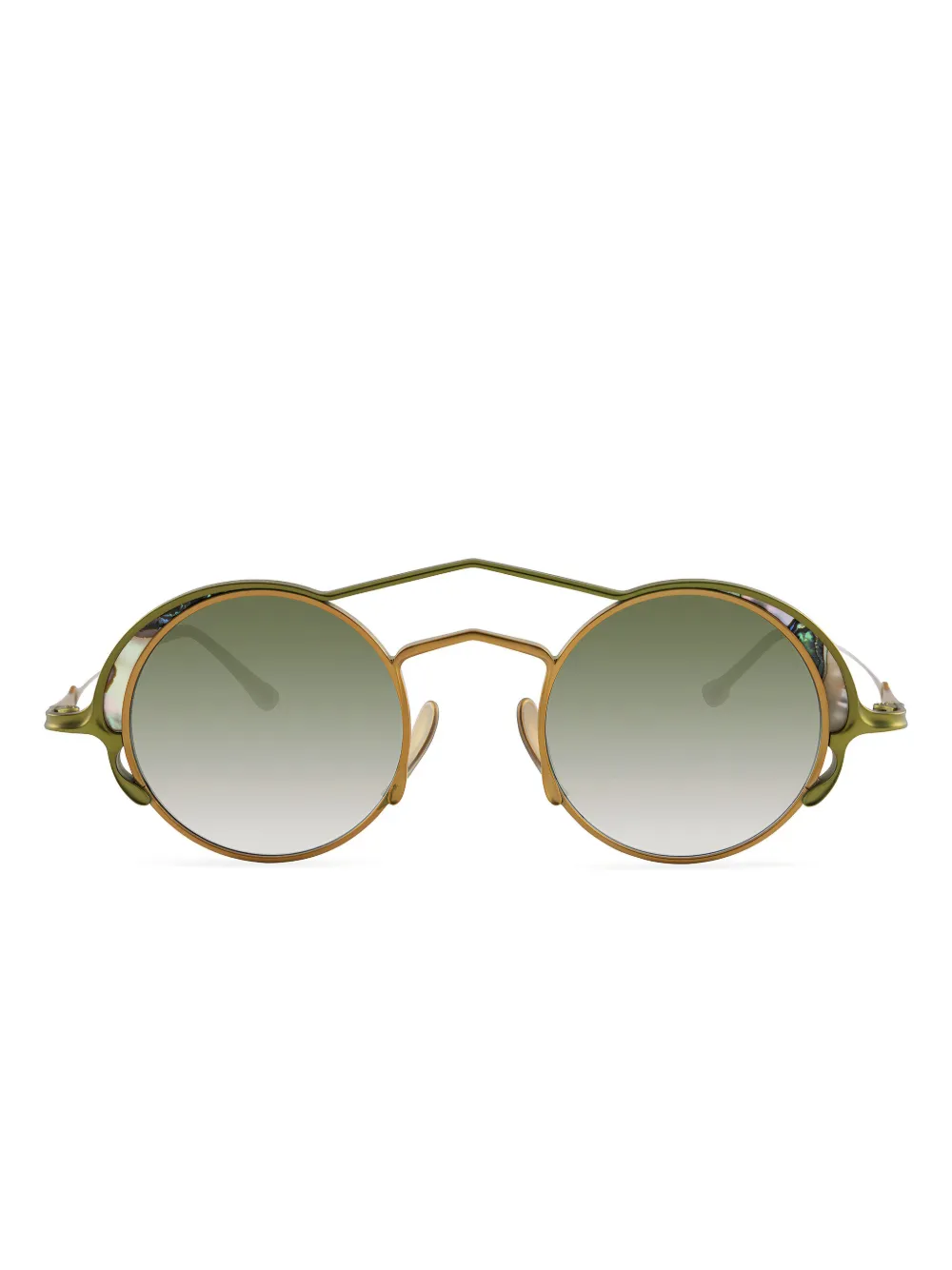 Солнцезащитные очки в круглой оправе Rigards, золотистый
Солнцезащитные очки в круглой оправе Rigards, золотистый