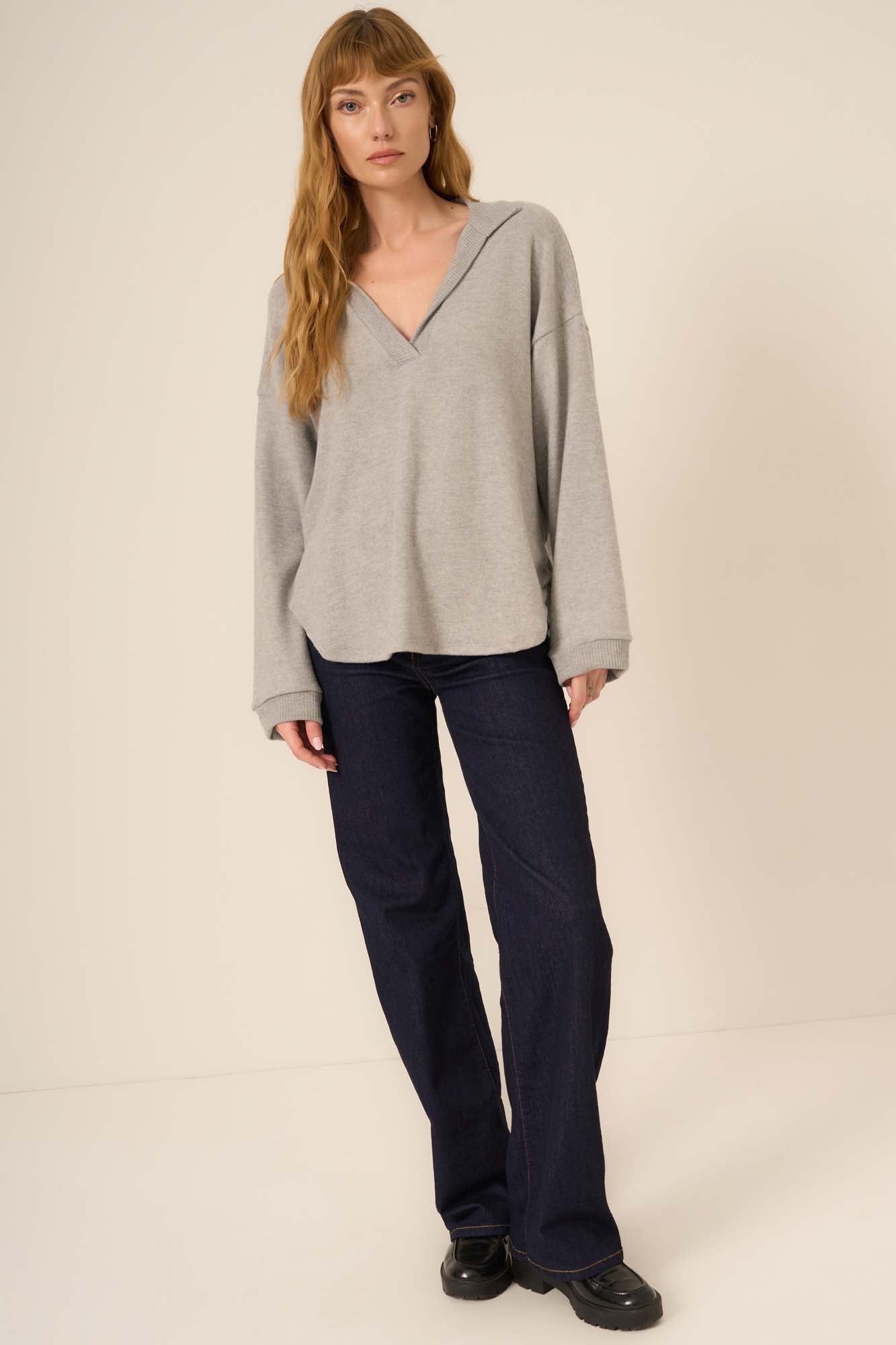 Чиара Уютный воротник-стойка пуловер PROJECT SOCIAL T, серый
Чиара Уютный воротник-стойка пуловер PROJECT SOCIAL T, серый