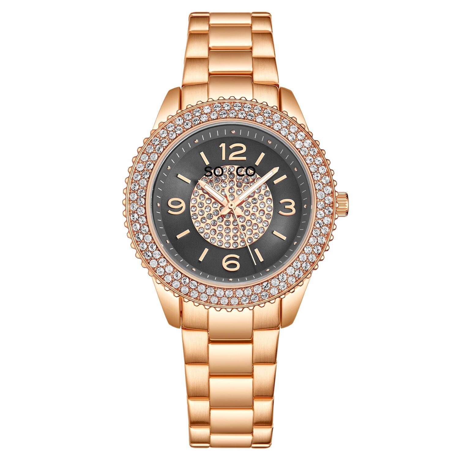 Madison 5532 Кварцевые часы 38 мм с кристаллами на безеле и браслетом из нержавеющей стали на внутреннем циферблате шириной 18 мм SO&CO, синий
Madison 5532 Кварцевые часы 38 мм с кристаллами на безеле и браслетом из нержавеющей стали на внутреннем циферблате шириной 18 мм SO&CO, синий