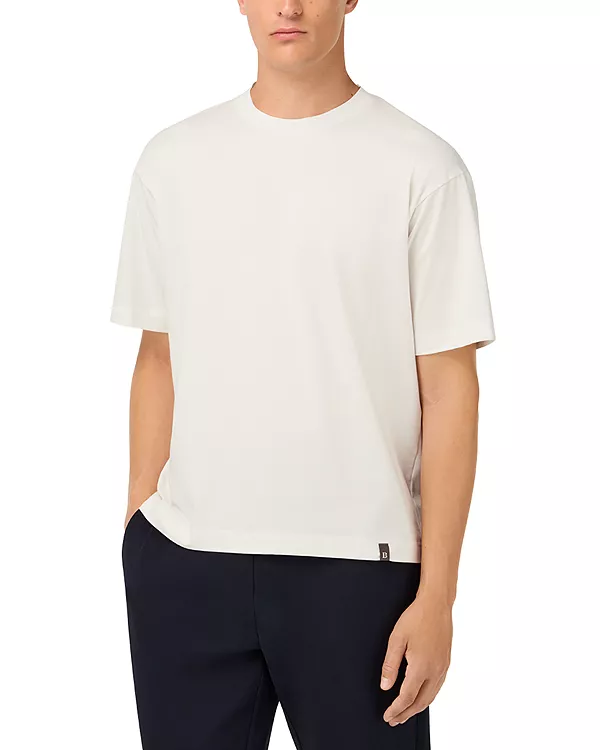 Высокоэффективная футболка-джерси Boggi Milano, белый
Высокоэффективная футболка-джерси Boggi Milano, белый