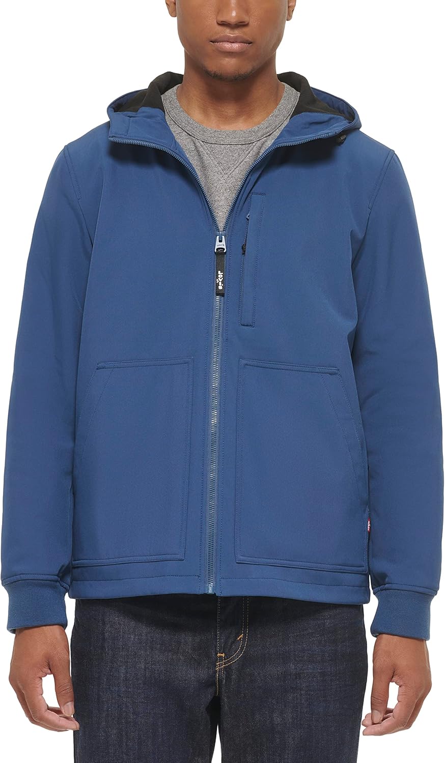 Мужская водонепроницаемая куртка-толстовка с капюшоном из мягкого материала Levi's для трейлраннинга, Blue
Мужская водонепроницаемая куртка-толстовка с капюшоном из мягкого материала Levi's для трейлраннинга, Blue