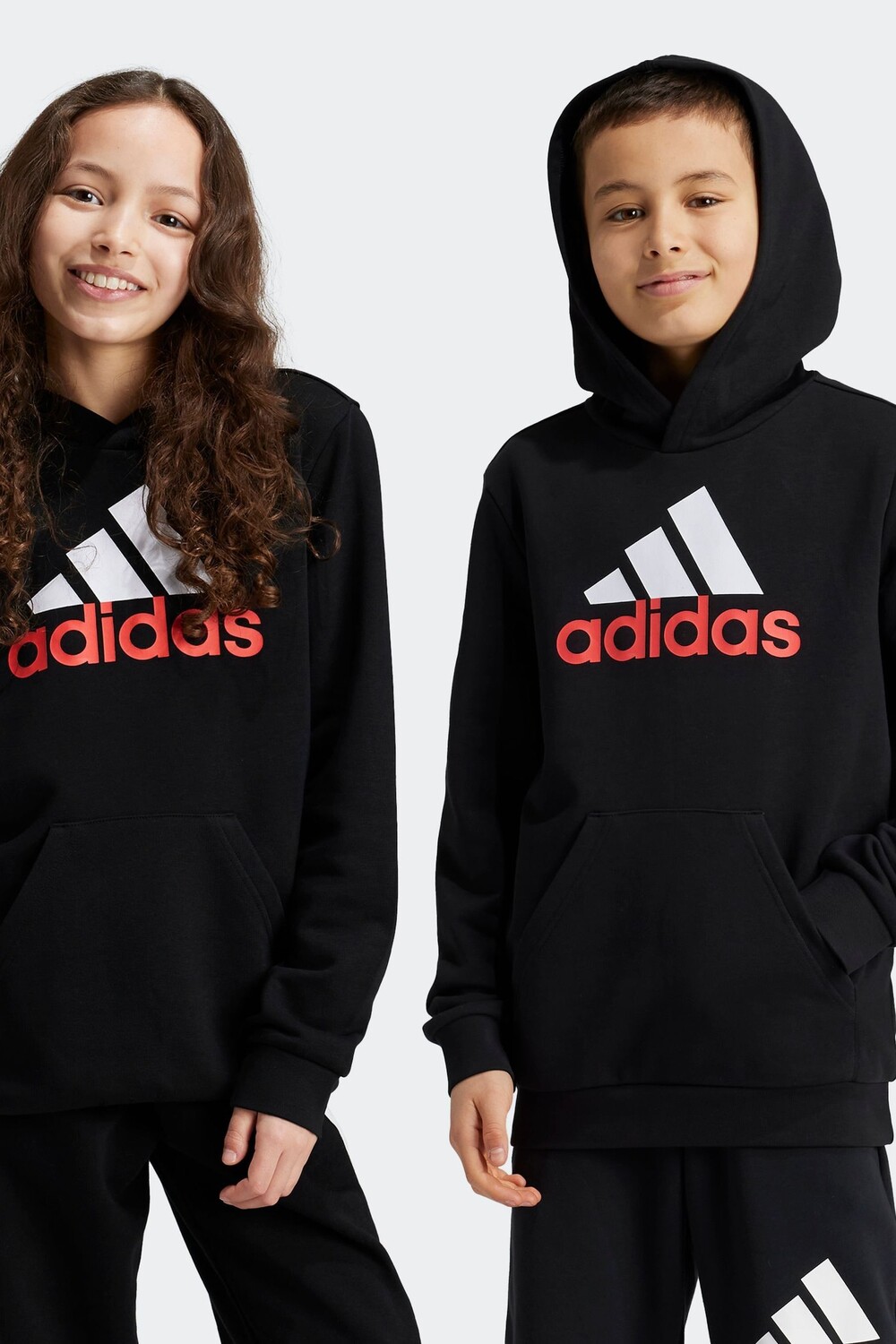 Спортивная одежда Essentials двухцветная хлопковая толстовка с большим логотипом Adidas, черный
Спортивная одежда Essentials двухцветная хлопковая толстовка с большим логотипом Adidas, черный