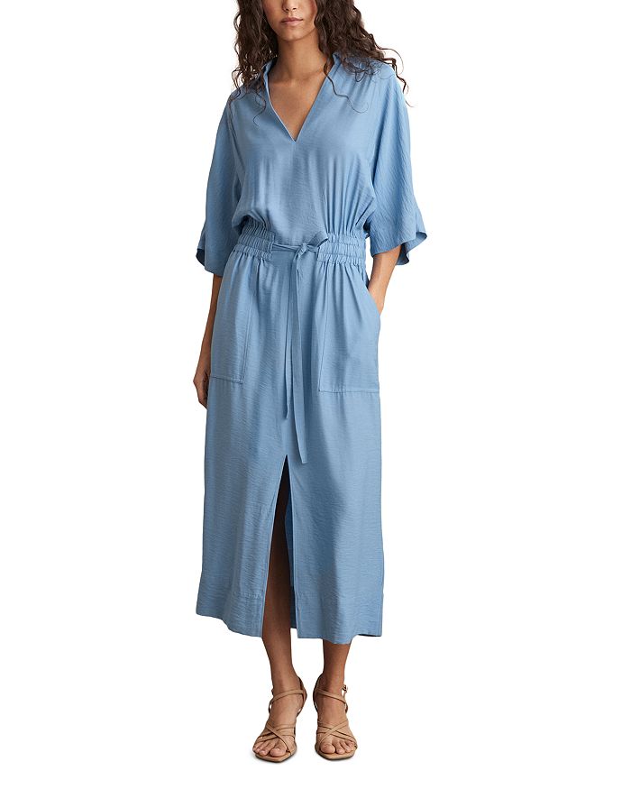 Платье миди Cecelia с присборенной талией REISS, синий
Платье миди Cecelia с присборенной талией REISS, синий