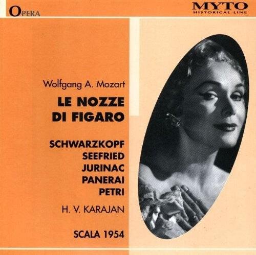 CD диск Mozart / Schwarzkopf / Seefried / Petri / Karajan: Le Nozze Di Figaro
CD диск Mozart / Schwarzkopf / Seefried / Petri / Karajan: Le Nozze Di Figaro