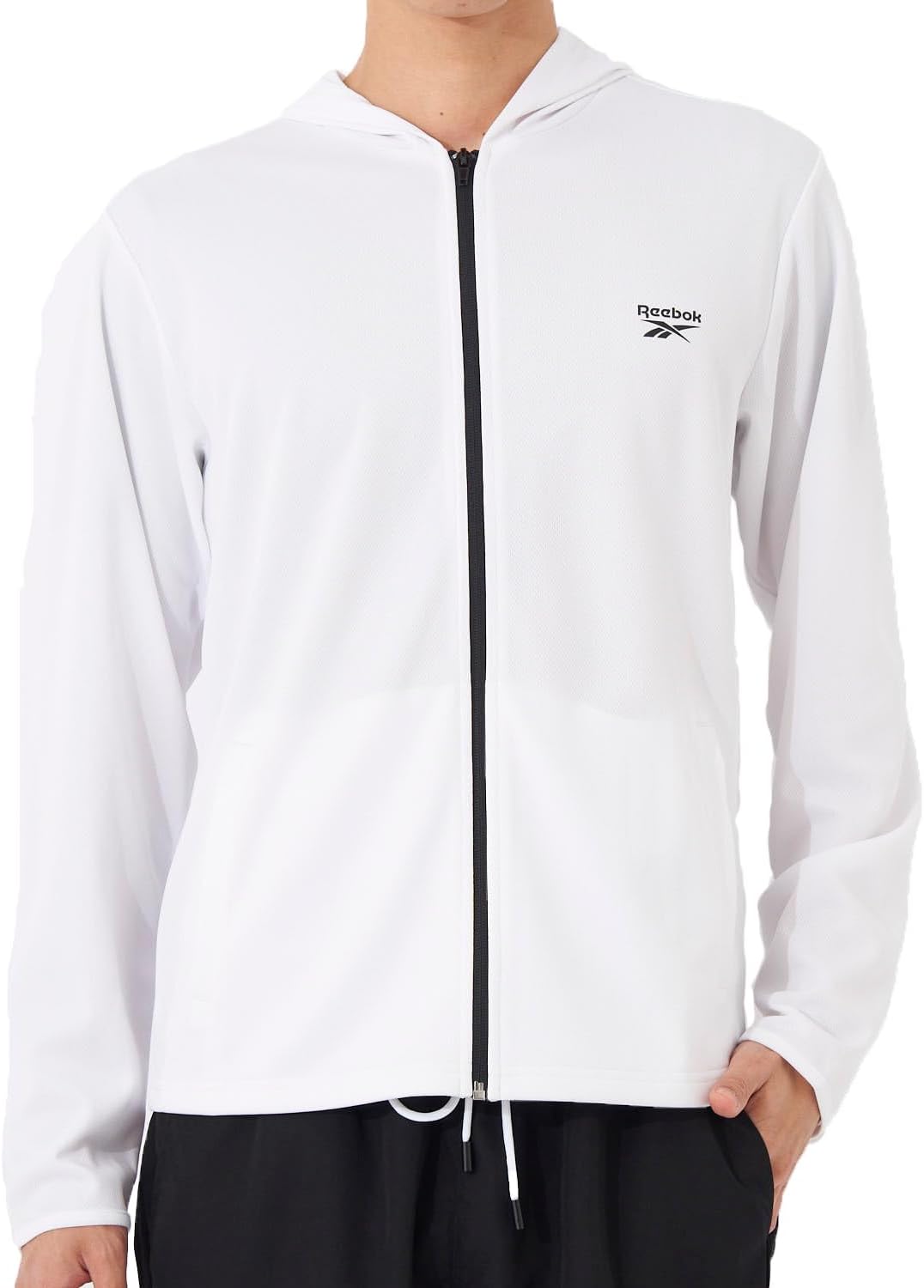 Мужская футболка-рашгард Reebok на молнии с защитой от УФ-излучения
Мужская футболка-рашгард Reebok на молнии с защитой от УФ-излучения