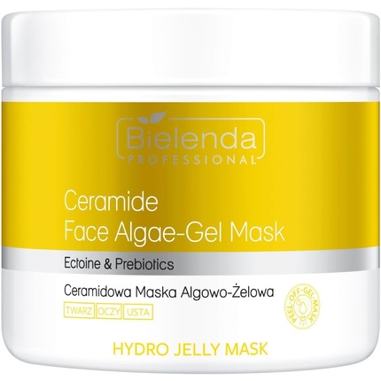 Профессиональная гидро-желейная маска для лица с водорослями и керамидами, пребиотиками для лица, глаз и губ 190 г Bielenda
Профессиональная гидро-желейная маска для лица с водорослями и керамидами, пребиотиками для лица, глаз и губ 190 г Bielenda