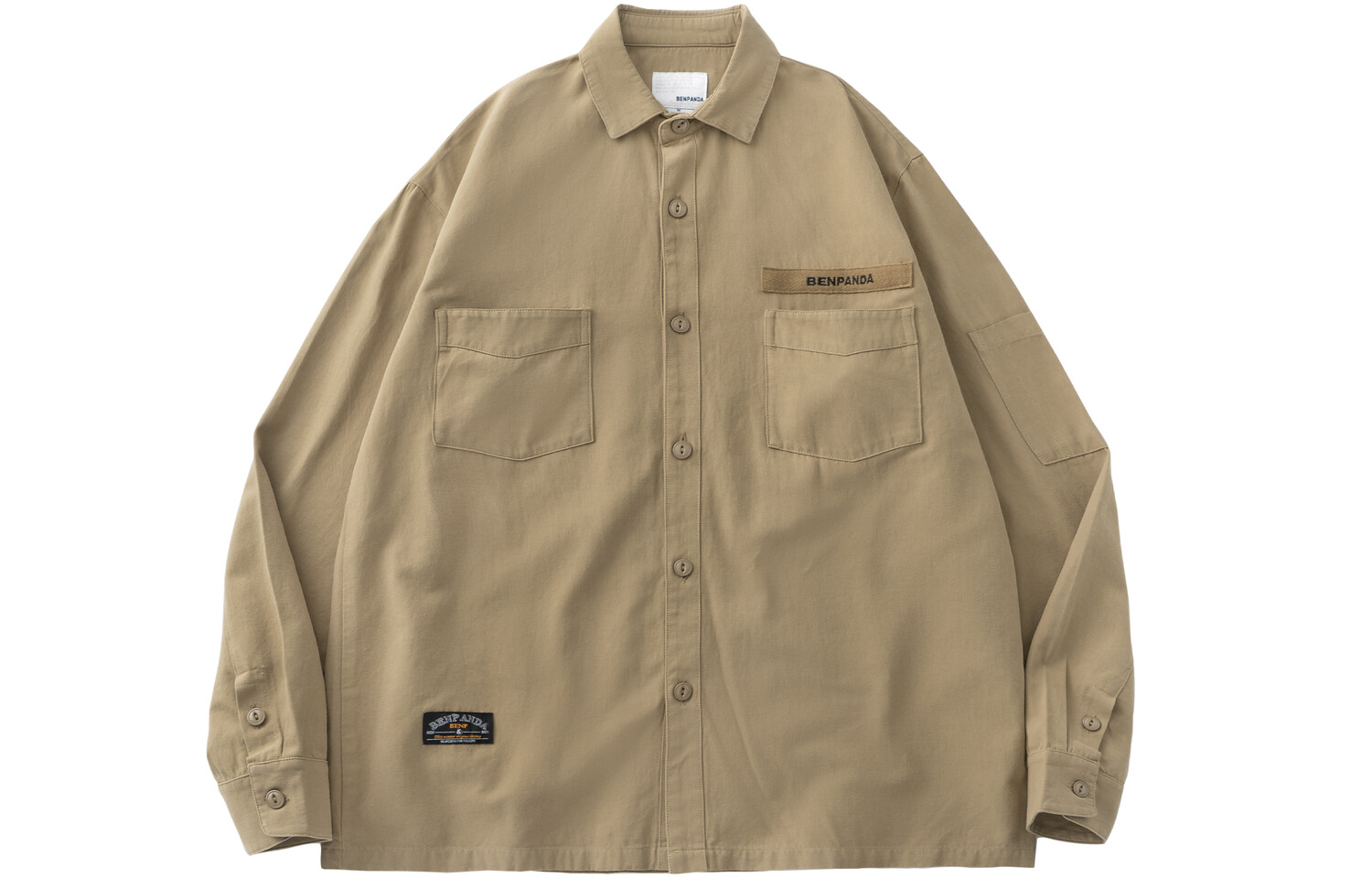 Ben.panda Рубашка унисекс, Армейский Зеленый
Ben.panda Рубашка унисекс, Армейский Зеленый