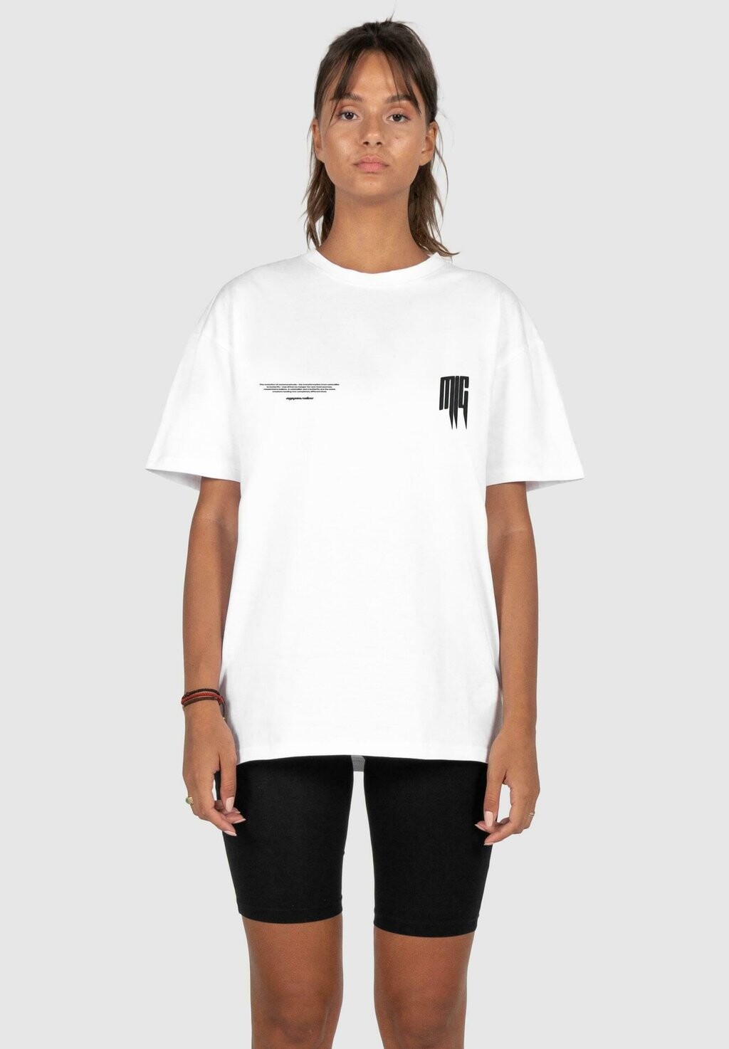 Футболки с принтом HEAVY MJ Gonzales, белый 
Футболки с принтом HEAVY MJ Gonzales, белый