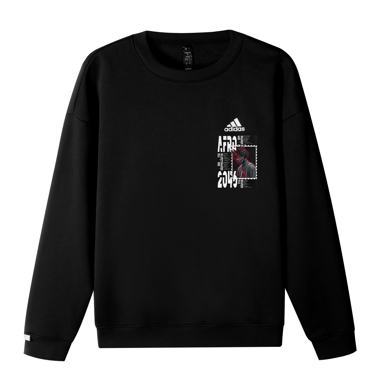 Adidas Толстовка LABEL унисекс, черная
Adidas Толстовка LABEL унисекс, черная