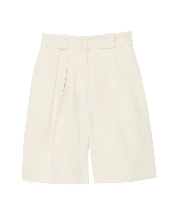 Элегантные летние шорты со складками Ines De La Fressange Paris, бежевый
Элегантные летние шорты со складками Ines De La Fressange Paris, бежевый