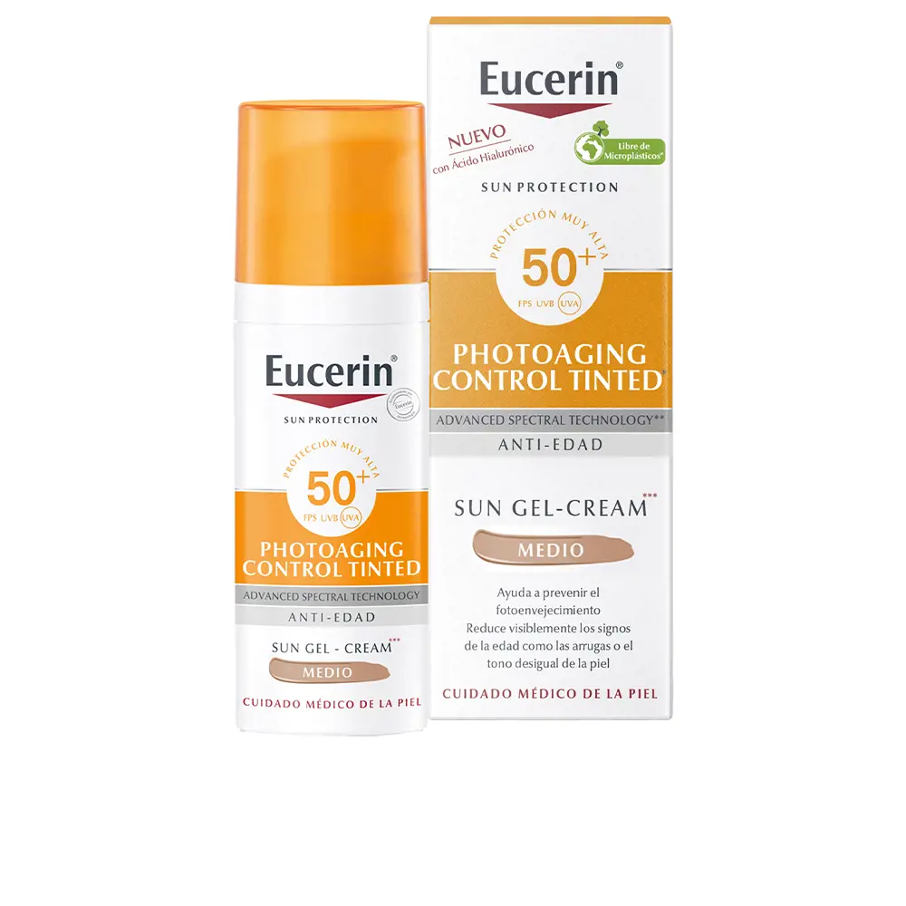 Солнцезащитный крем Sun protection photoaging gel-crema spf50+ Eucerin, 50 мл.
Солнцезащитный крем Sun protection photoaging gel-crema spf50+ Eucerin, 50 мл.