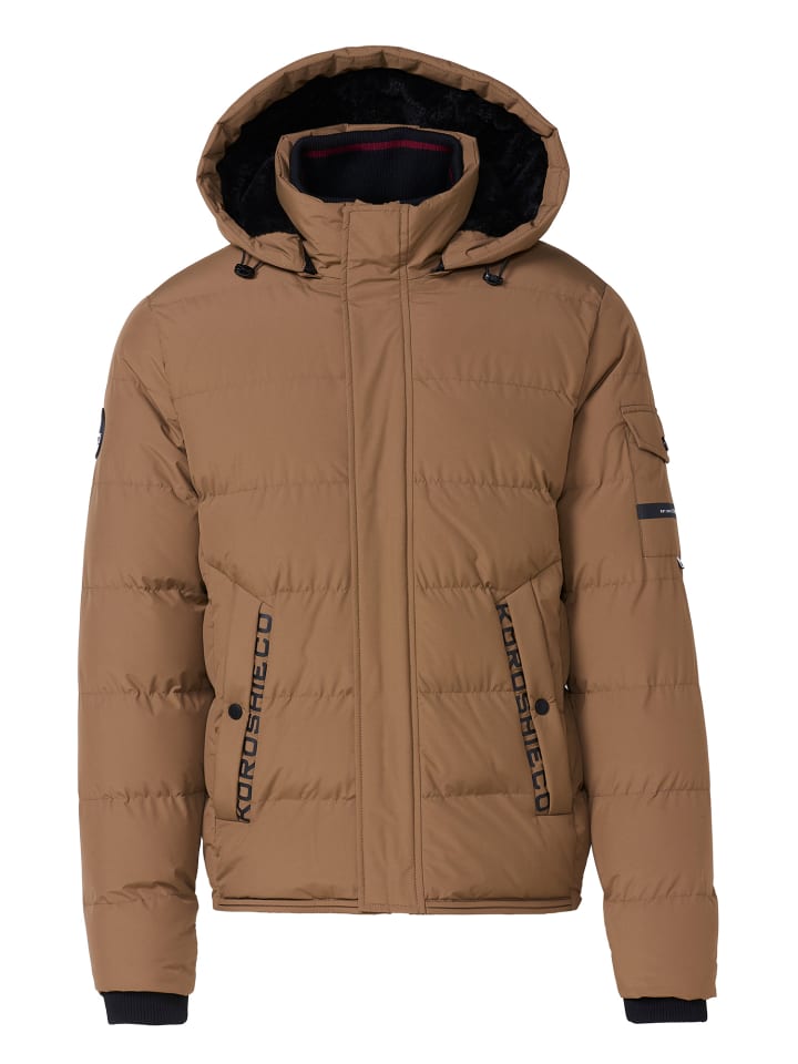 стеганая куртка коричневого цвета KOROSHI
стеганая куртка коричневого цвета KOROSHI