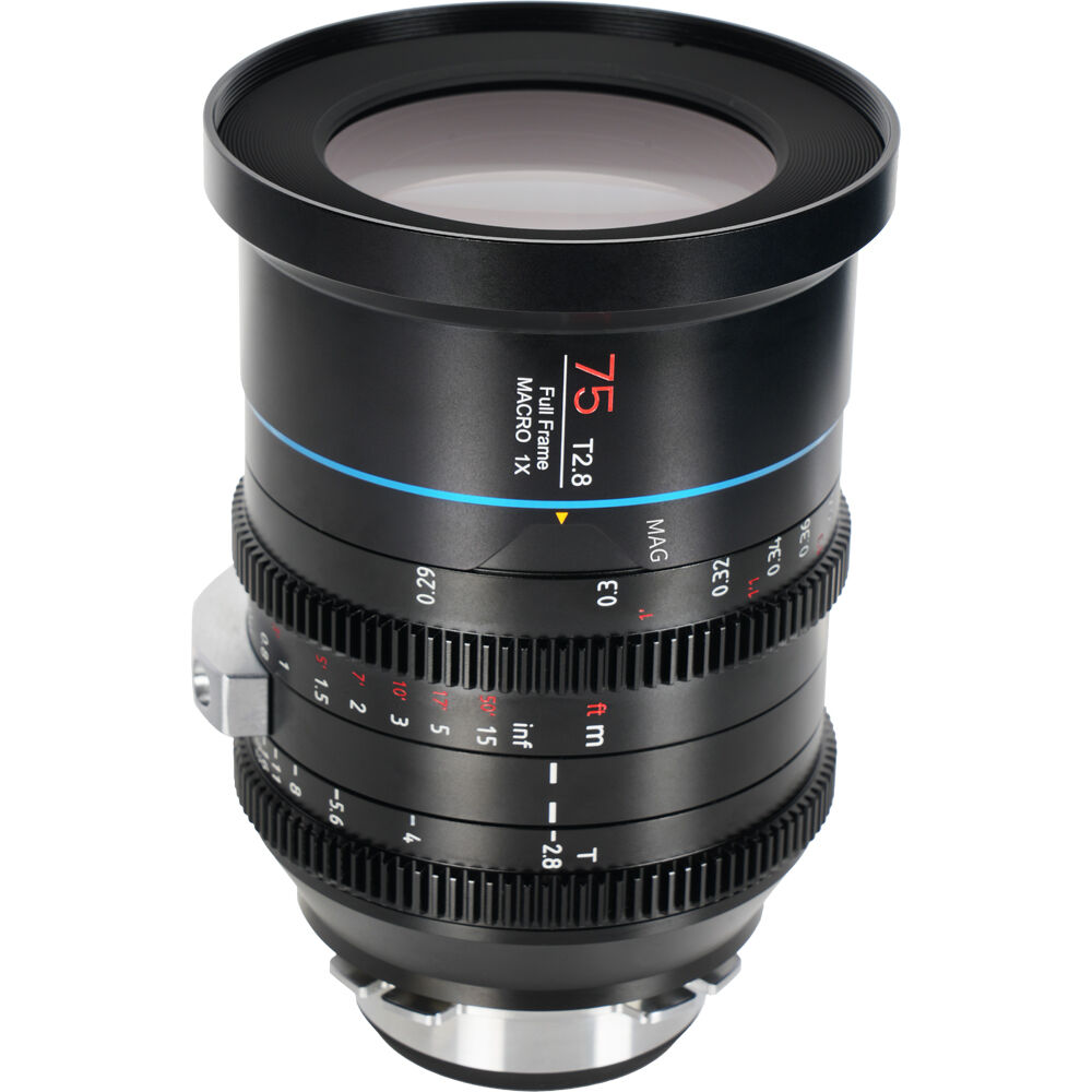 Кинообъектив Sirui Jupiter 75mm T2.8 для макросъемки на весь кадр 1:1 (Canon EF)
Кинообъектив Sirui Jupiter 75mm T2.8 для макросъемки на весь кадр 1:1 (Canon EF)