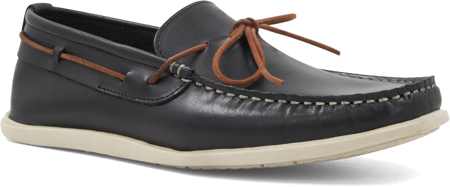 Мужские мокасины Bruno Magli Starboard из кожи с застежкой на шнуровку, противоскользящей подошвой, черный
Мужские мокасины Bruno Magli Starboard из кожи с застежкой на шнуровку, противоскользящей подошвой, черный