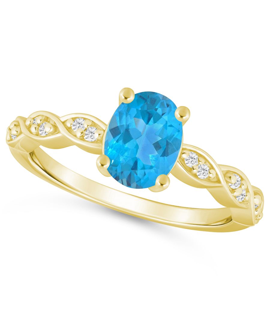 Кольцо с аметистом (1,5 карата) и белым бриллиантом (1,20 карата) из белого золота 10 карат Macy's, Blue Topaz
Кольцо с аметистом (1,5 карата) и белым бриллиантом (1,20 карата) из белого золота 10 карат Macy's, Blue Topaz