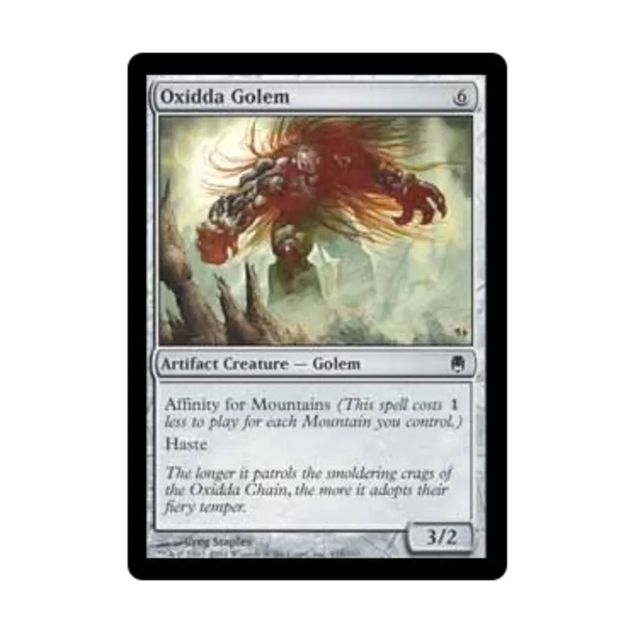 CCG Оксидда Голем (клавиша C), MTG - Darksteel
CCG Оксидда Голем (клавиша C), MTG - Darksteel