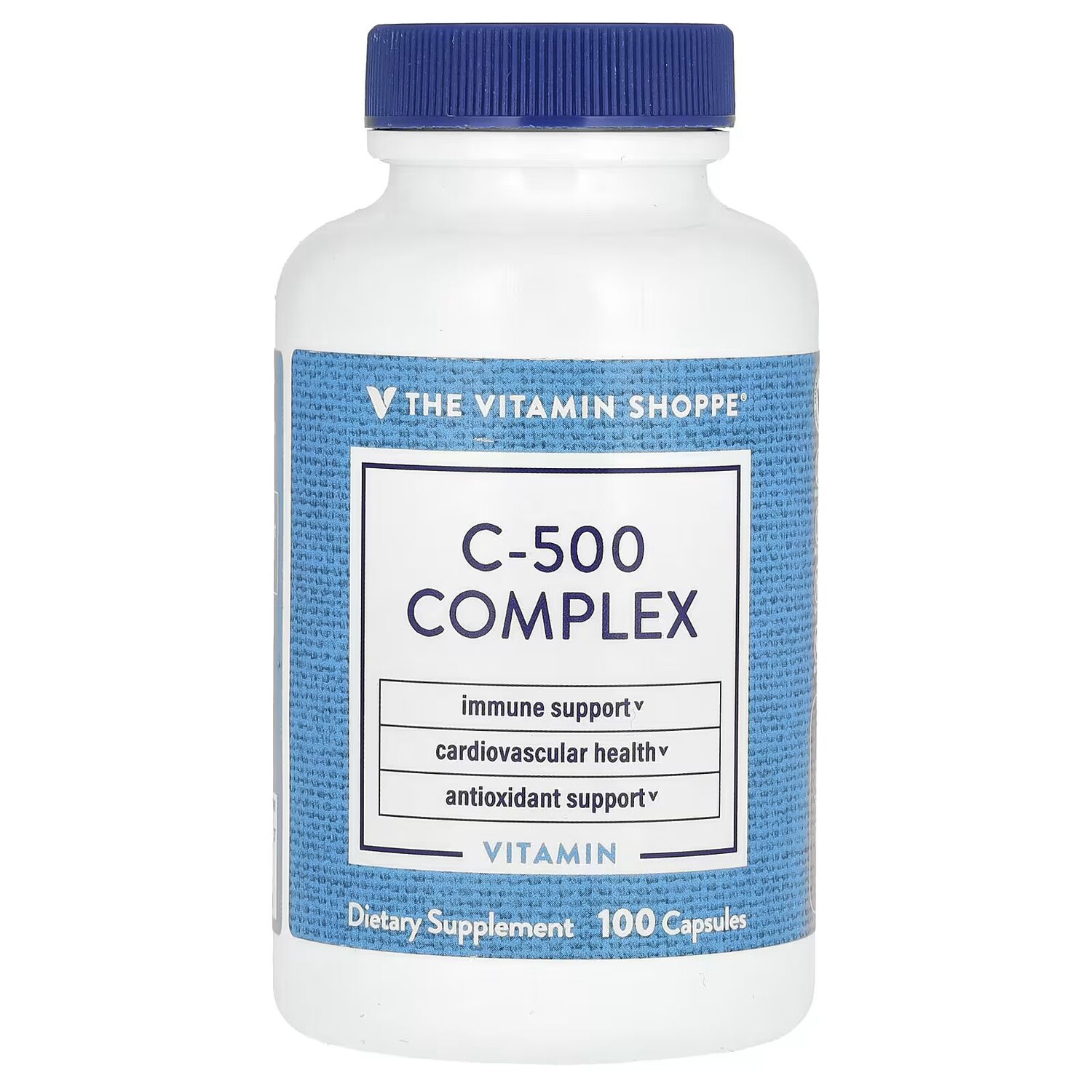 Комплекс C-500, 100 капсул The Vitamin Shoppe
Комплекс C-500, 100 капсул The Vitamin Shoppe