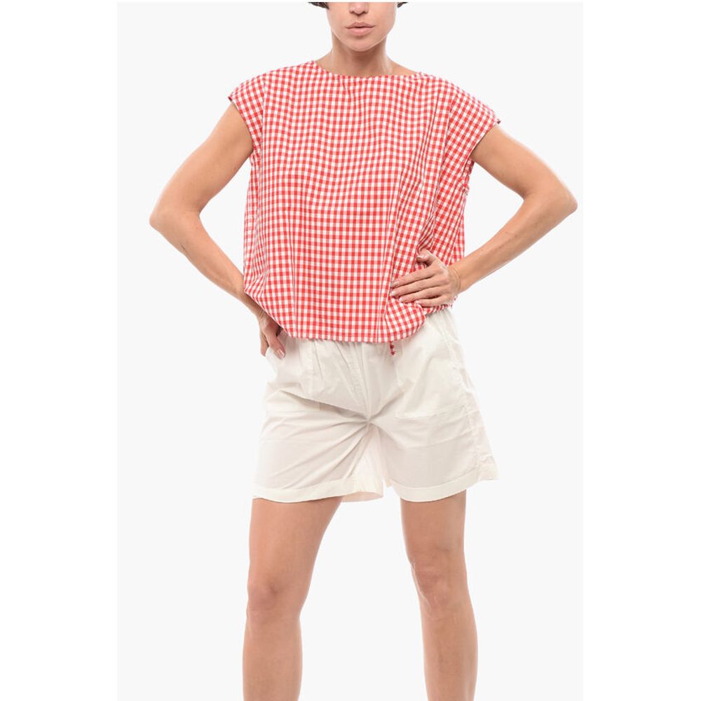 Двухцветная блузка в клетку «буффало» Woolrich, White
Двухцветная блузка в клетку «буффало» Woolrich, White