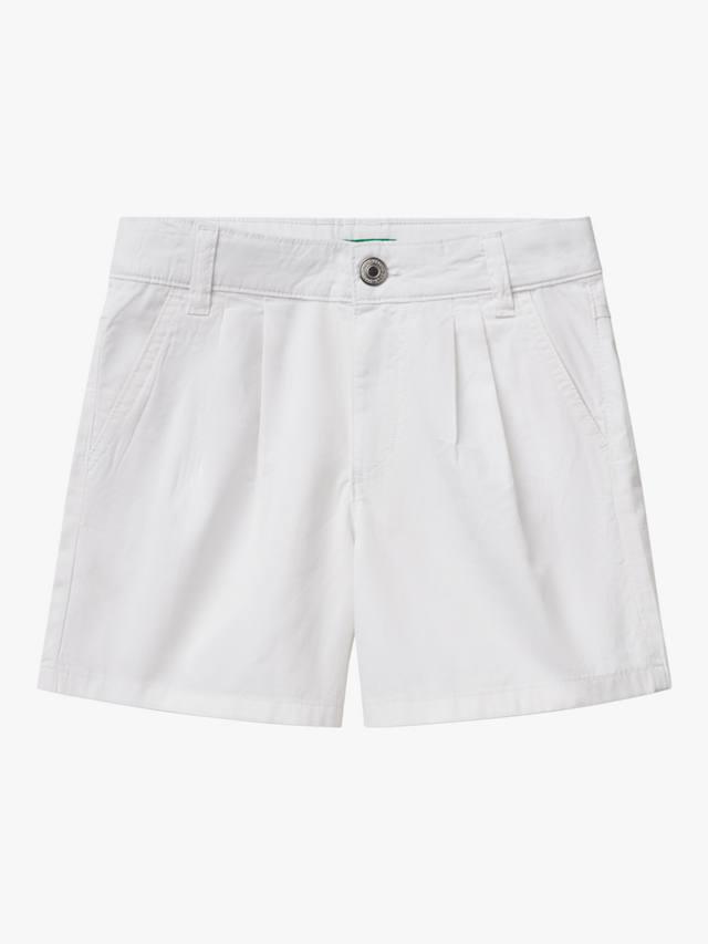 Детские хлопковые шорты из твила Benetton, Optical White
Детские хлопковые шорты из твила Benetton, Optical White