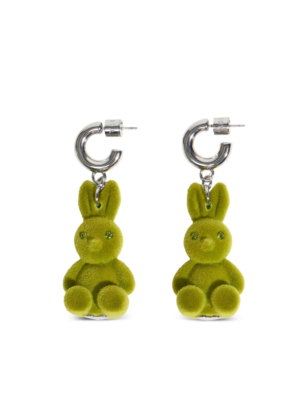 Фактурные серьги-кольца Bimba Y Lola, зеленый
Фактурные серьги-кольца Bimba Y Lola, зеленый