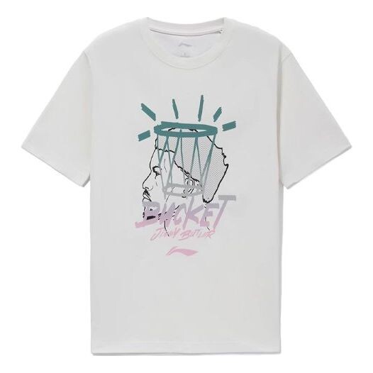 Футболка спортивная баскетбольные серии баскетбол портрет печать круглый вырез короткий рукав Li-Ning, белый
Футболка спортивная баскетбольные серии баскетбол портрет печать круглый вырез короткий рукав Li-Ning, белый