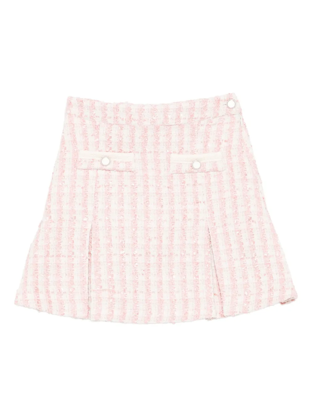 Плиссированная твидовая юбка Patachou, розовый
Плиссированная твидовая юбка Patachou, розовый