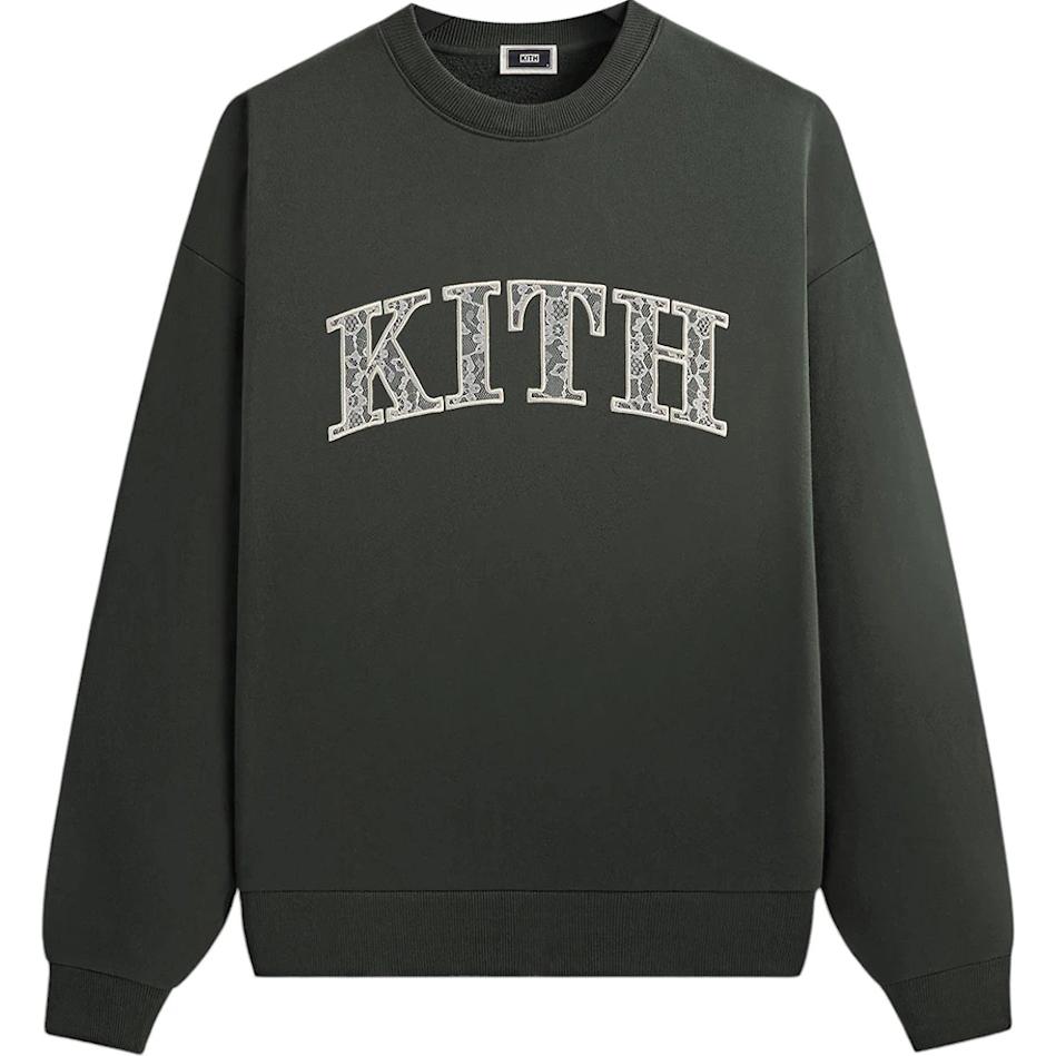 Арочный кружевной свитер Nelson KITH, зеленый
Арочный кружевной свитер Nelson KITH, зеленый