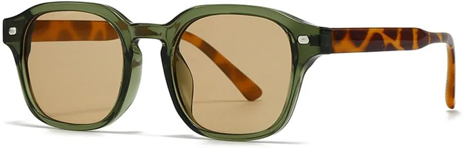 Солнцезащитные очки с градиентным покрытием и заклепками, защита от ультрафиолета UV400, для женщин и мужчин, металлическая оправа UYPTK, Green Leopard Tea
Солнцезащитные очки с градиентным покрытием и заклепками, защита от ультрафиолета UV400, для женщин и мужчин, металлическая оправа UYPTK, Green Leopard Tea