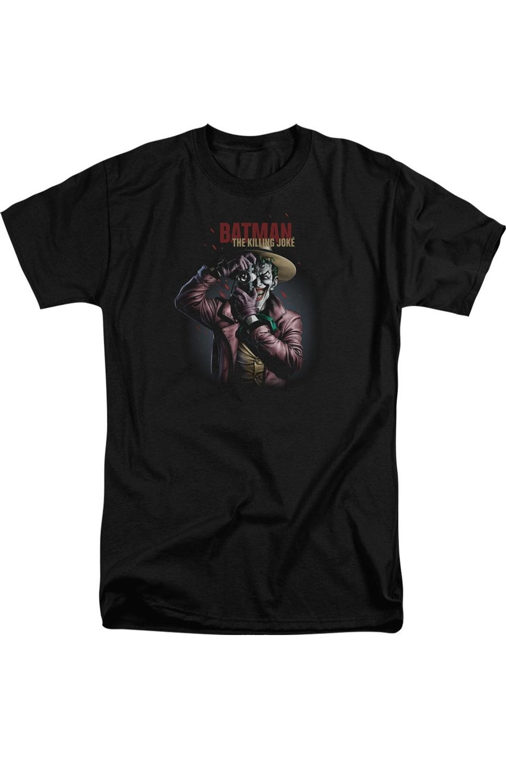 Футболка с коротким рукавом Batman Killing Joke Camera для взрослых Gildan, черный
Футболка с коротким рукавом Batman Killing Joke Camera для взрослых Gildan, черный