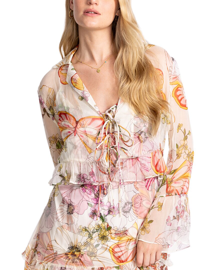 Джонни Вас Розабелия Шелковое болеро Johnny Was, розовый
Джонни Вас Розабелия Шелковое болеро Johnny Was, розовый