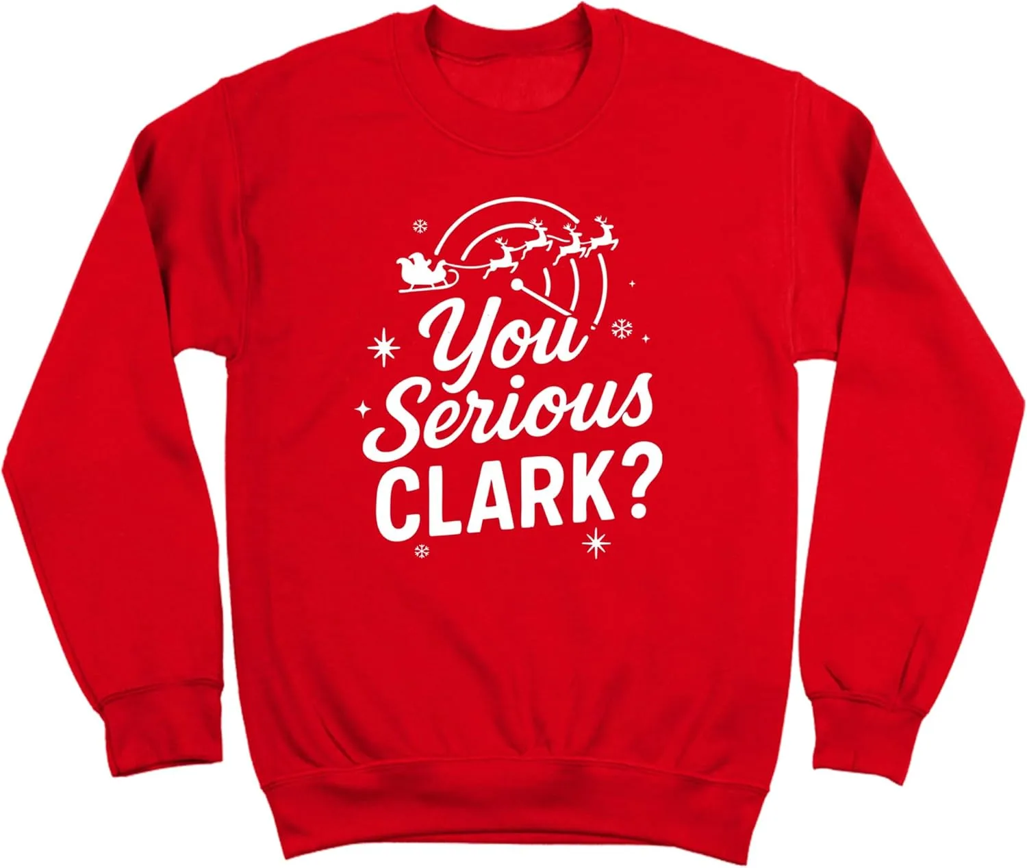 Свитшот Donkey Tees YOU SERIOUS CLARK с новогодним принтом
Свитшот Donkey Tees YOU SERIOUS CLARK с новогодним принтом