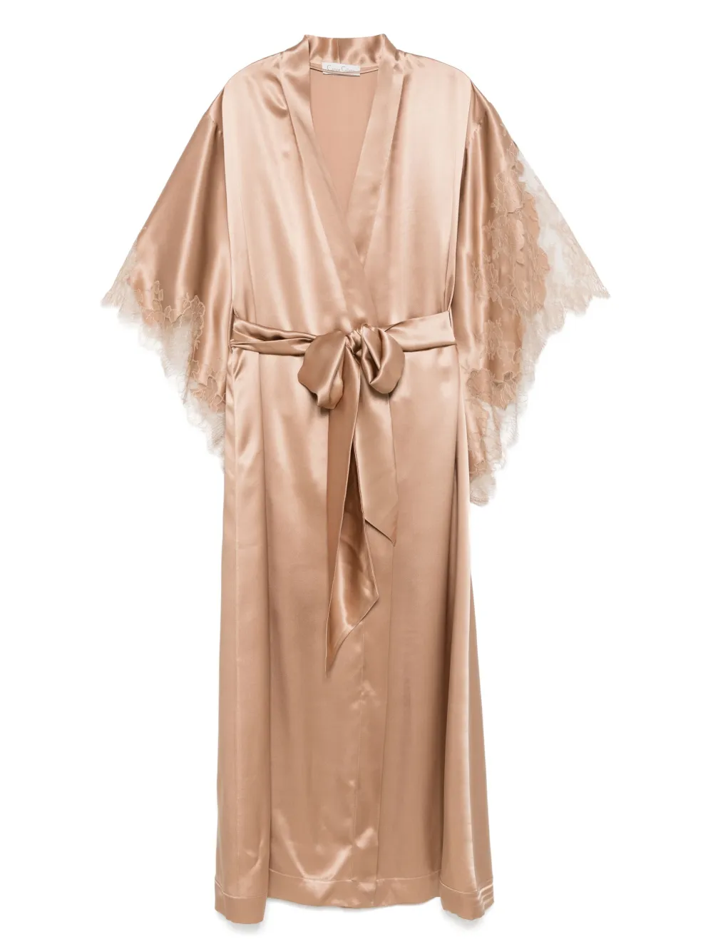 Шелковый халат Carine Gilson, коричневый
Шелковый халат Carine Gilson, коричневый