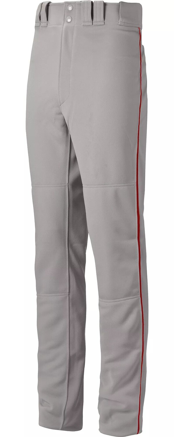 Бейсбольные брюки Mizuno Select Pro для мальчиков с окантовкой, серый/красный
Бейсбольные брюки Mizuno Select Pro для мальчиков с окантовкой, серый/красный
