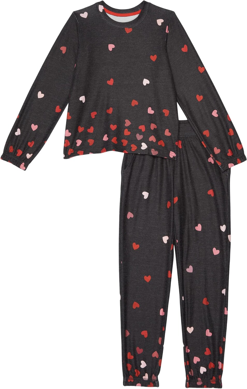 Детский набор P.J. Salvage Kiss Me Goodnight Hearts Two-Piece Lounge Set, цвет Slate
Детский набор P.J. Salvage Kiss Me Goodnight Hearts Two-Piece Lounge Set, цвет Slate