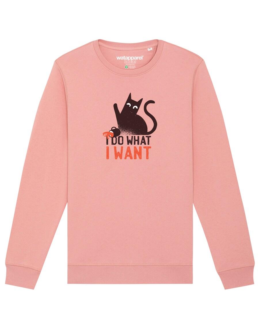 Свитер Watapparel Sweatshirt Cat, розовый
Свитер Watapparel Sweatshirt Cat, розовый