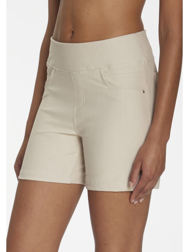 Тканевые шорты H.I.S, экрю
Тканевые шорты H.I.S, экрю