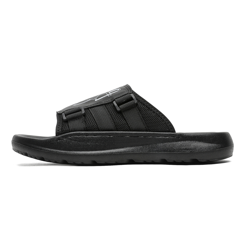 Zuogedu Тапочки-слайды мужские, износостойкие, черные
Zuogedu Тапочки-слайды мужские, износостойкие, черные