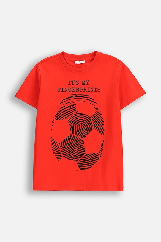 Детская хлопковая футболка Coccodrillo, красный
Детская хлопковая футболка Coccodrillo, красный