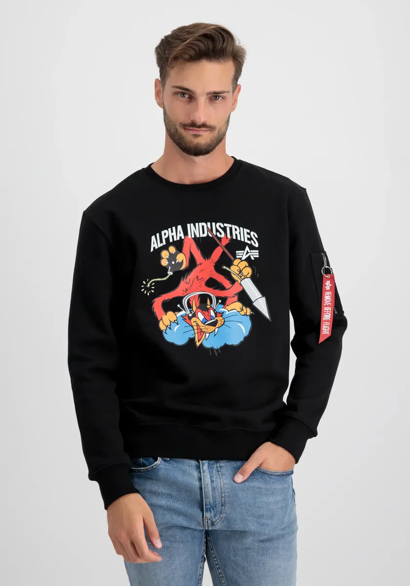 Свитер Alpha Industries " Alpha Industries Мужчины - Толстовки Свитер истребительной эскадрильи", черный
Свитер Alpha Industries " Alpha Industries Мужчины - Толстовки Свитер истребительной эскадрильи", черный