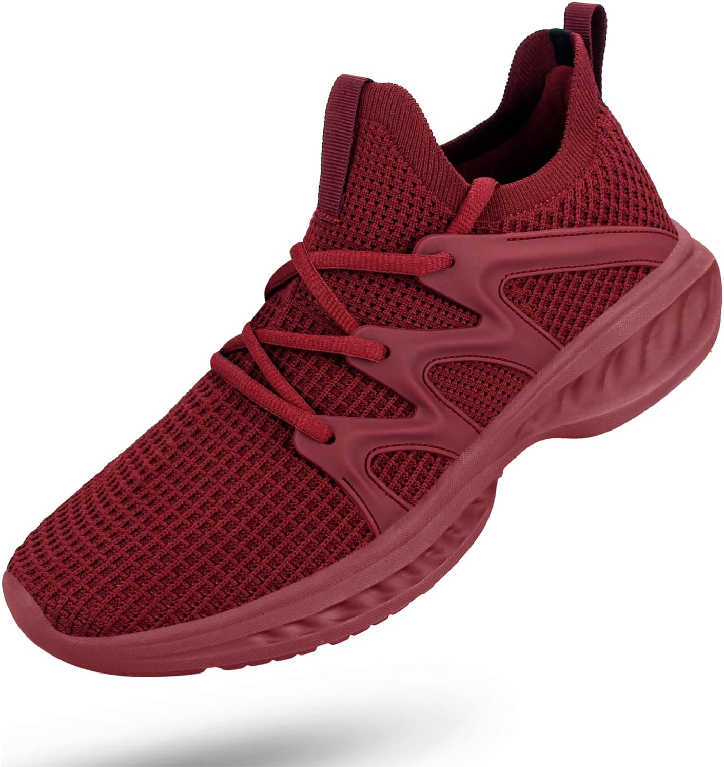 Мужские кроссовки Pujcs с легкой посадкой без шнурков, дышащие, противоскользящие, для бега, спорта, тренажерного зала, тенниса, темно-красный
Мужские кроссовки Pujcs с легкой посадкой без шнурков, дышащие, противоскользящие, для бега, спорта, тренажерного зала, тенниса, темно-красный