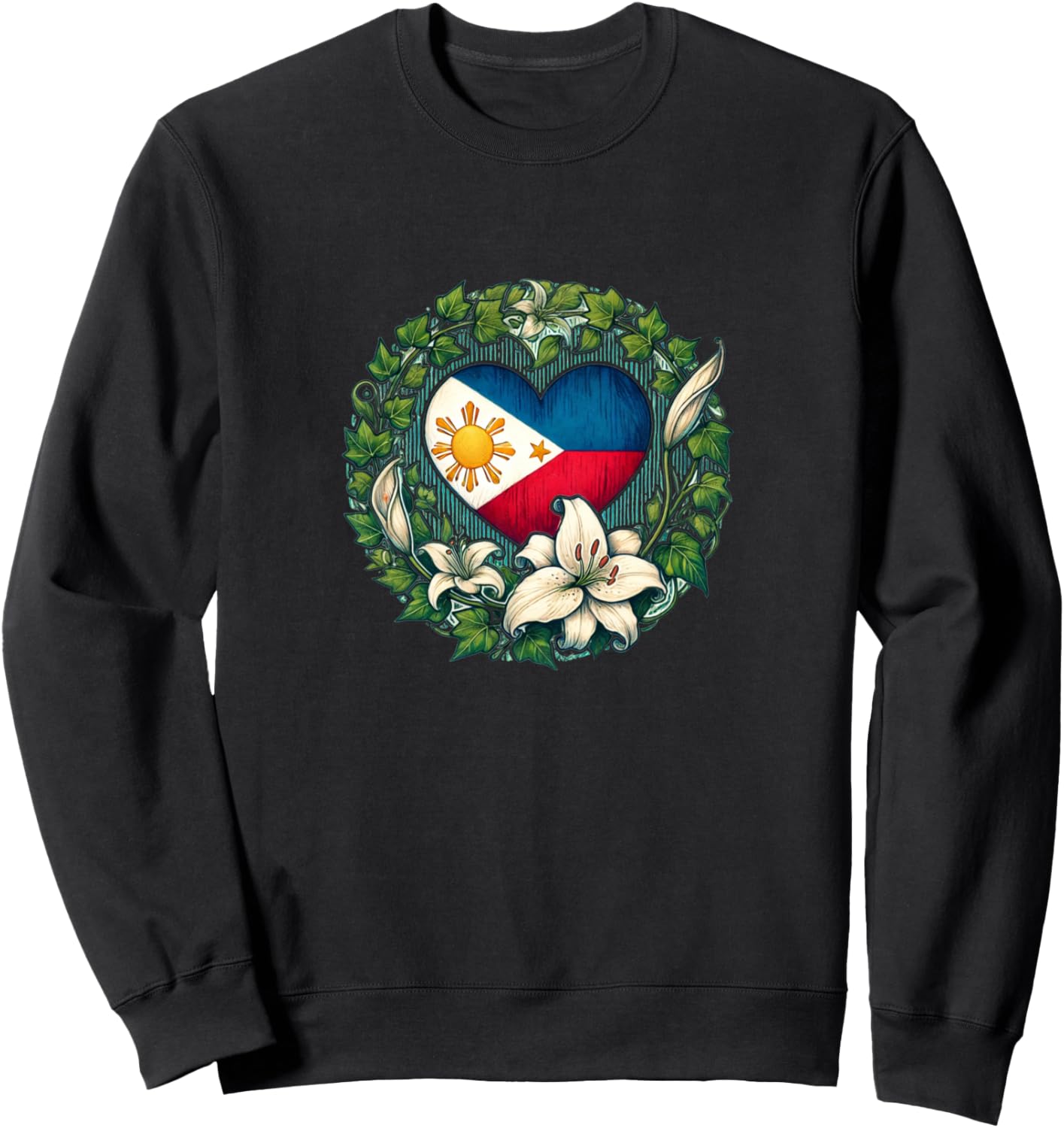 Толстовка с изображением сердца и флага Филиппин Pinoy Cat Snugg, черный
Толстовка с изображением сердца и флага Филиппин Pinoy Cat Snugg, черный